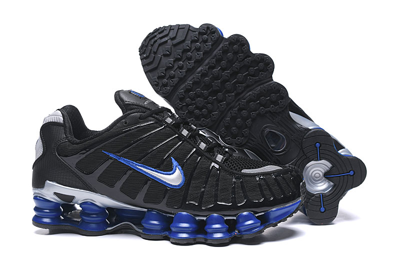 2019 Men Nike Shox TL Black Blue Shoes - Click Image to Close
